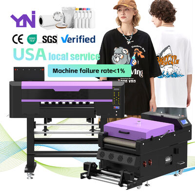 Ingani 24" 63cm 60cm I3200 Heads A1 Dtf Printer Impressora Dtf Drucker With Shake Powder Machine